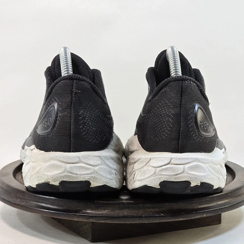 New Balance 860 Shoes Mens Size 5.5 Black‎ Gray Fresh Foam Running GP860K13